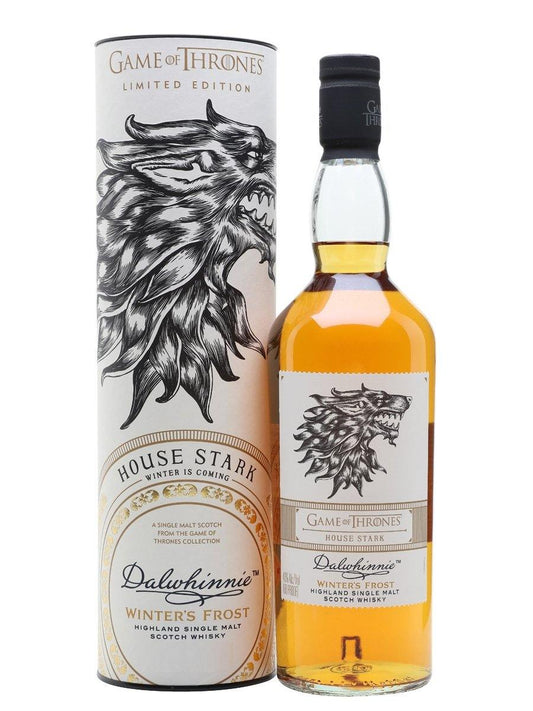 Game of Thrones House Stark – Dalwhinnie Winter’s Frost 700cl ABV 43% - Icon Beverages