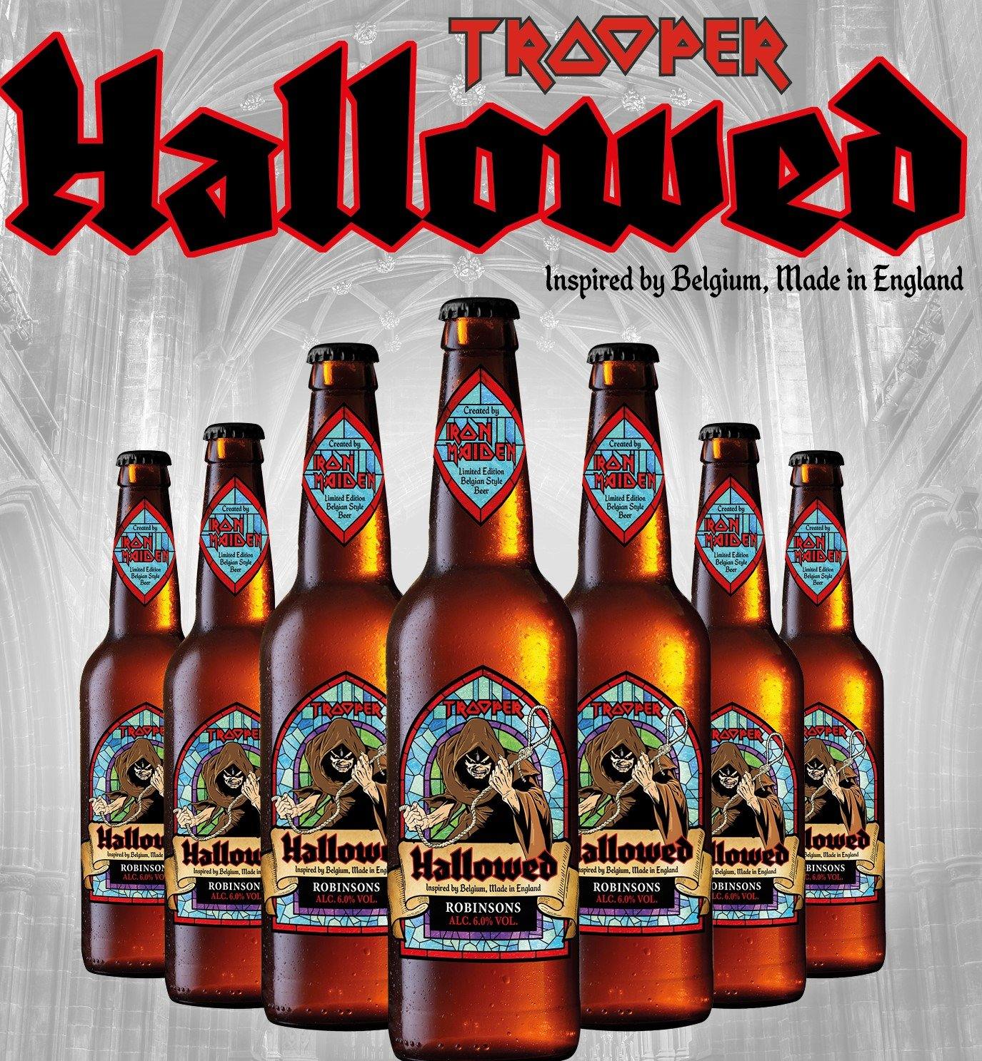 Iron Maiden Hallowed Beer 8 x 330ml Bottles (6%) - Icon Beverages