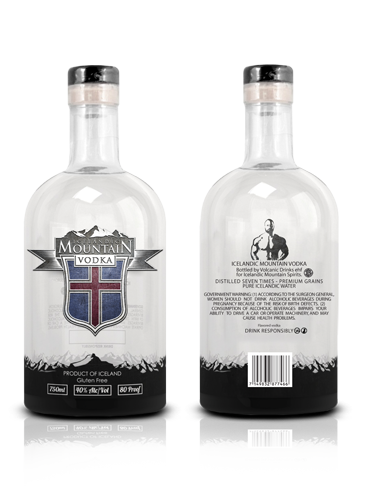 Icelandic Mountain 40% Vodka, 70cl - Icon Beverages