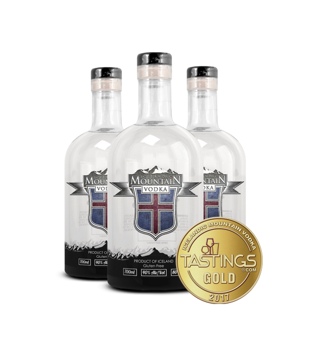 Icelandic Mountain 40% Vodka, 70cl - Icon Beverages