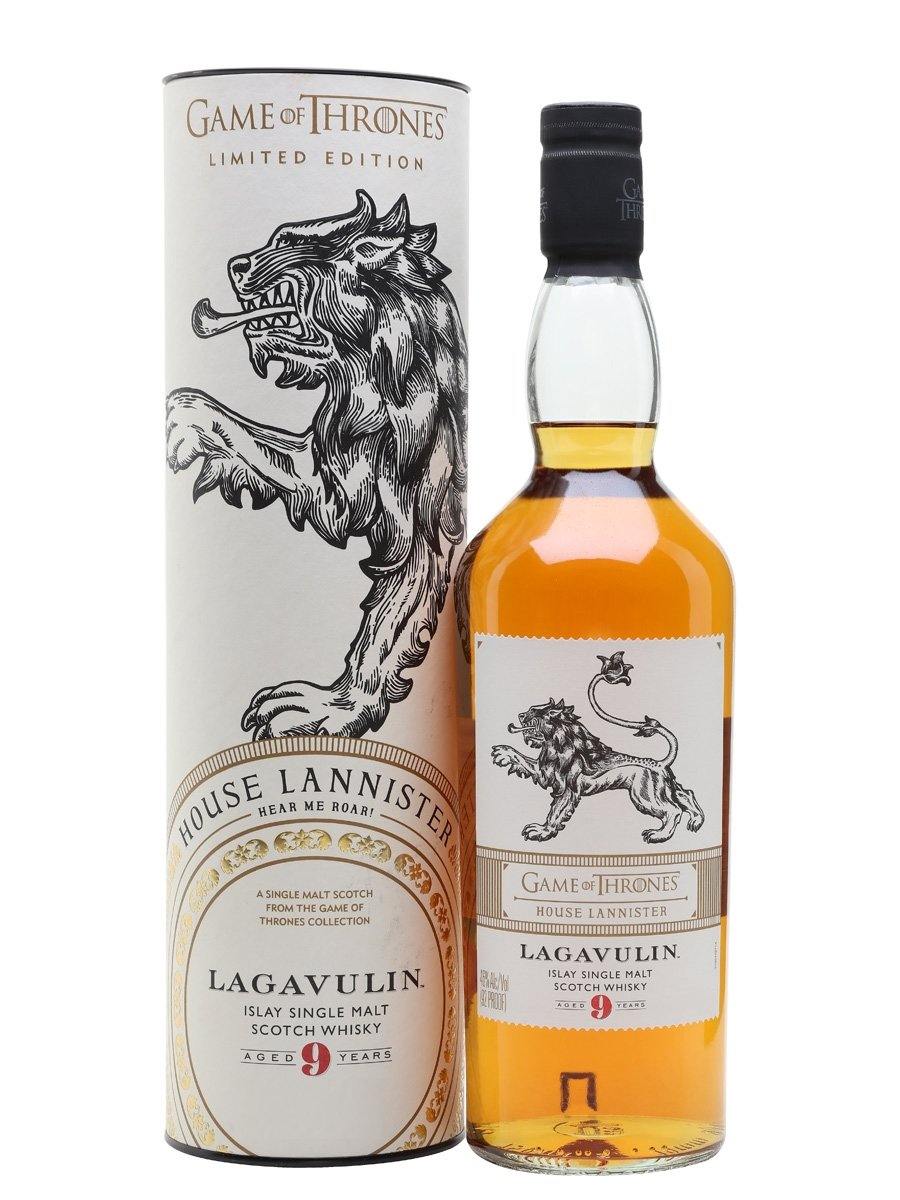 Game of Thrones House Lannister – Lagavulin 9 Year Old 700cl 46% - Icon Beverages