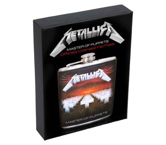 Metallica - Master of Puppets Hip Flask 7oz - Icon Beverages