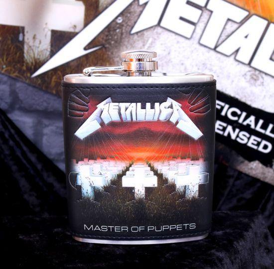 Metallica - Master of Puppets Hip Flask 7oz - Icon Beverages
