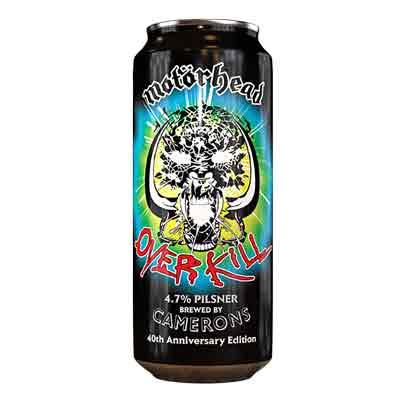 Motörhead 40th Anniversary Pilsner 8 x 440ml Cans - Icon Beverages