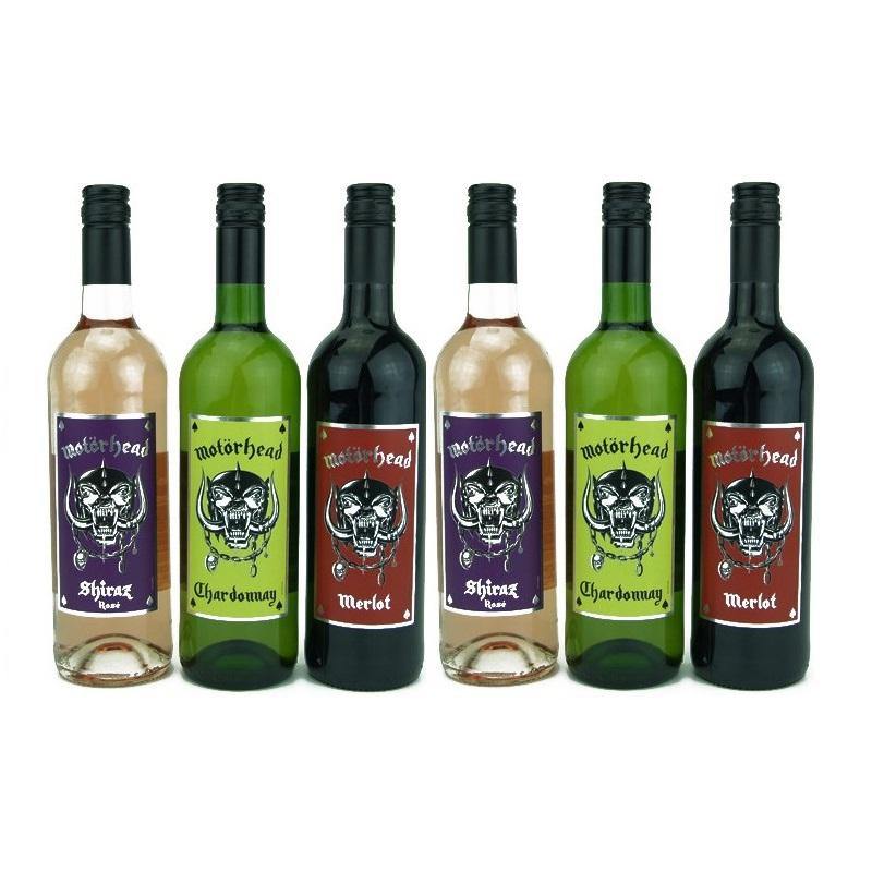 Motörhead Wines Set - 2 bottles of each, 6 in total - Icon Beverages