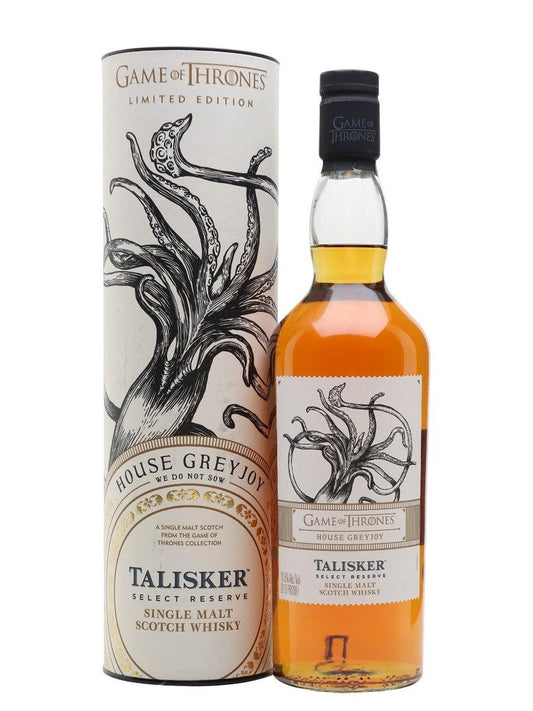 Game of Thrones House Greyjoy – Talisker Select Reserve 700cl ABV 45.8% - Icon Beverages
