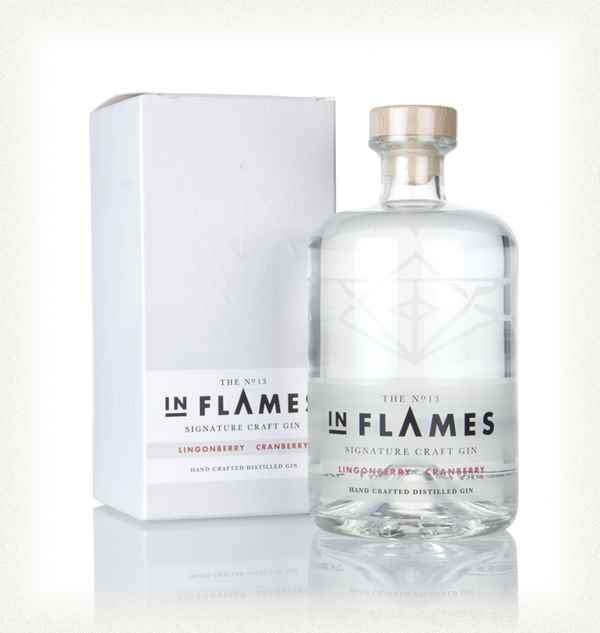 In Flames Lingonberry & Cranberry Gin - Icon Beverages