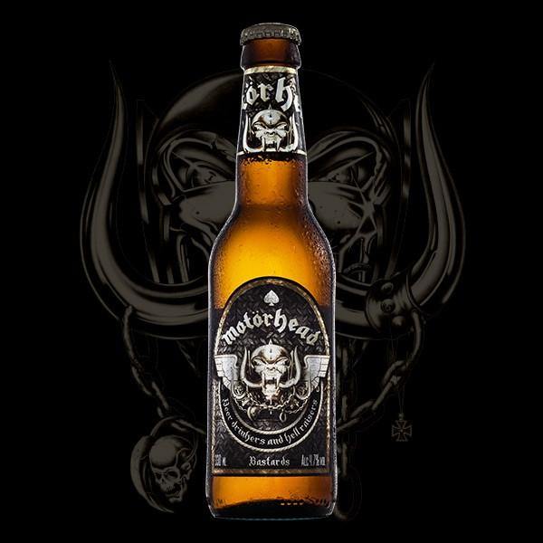 Motörhead Bastards Lager 8 x 330ml Bottle - Icon Beverages
